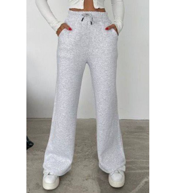218798 GRAY TROUSERS KNITWEAR