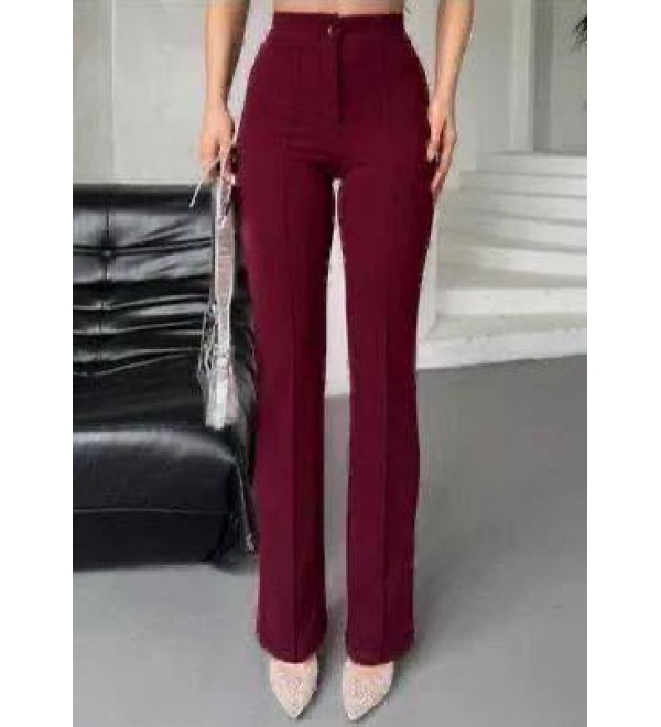 218819 Burgundy TROUSERS