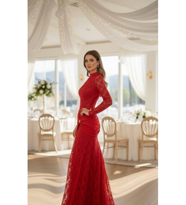 218845 KIRMIZI ELBİSE