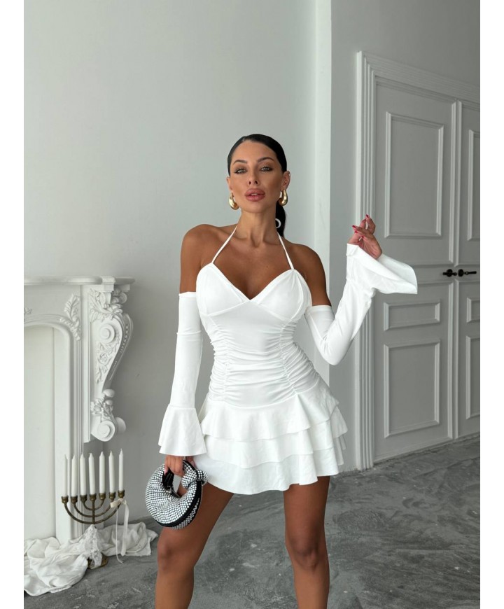 218855 EKRU ELBİSE