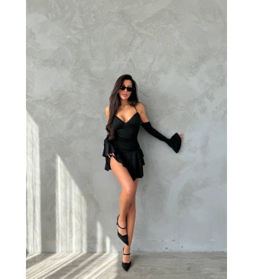 218857 SİYAH ELBİSE...