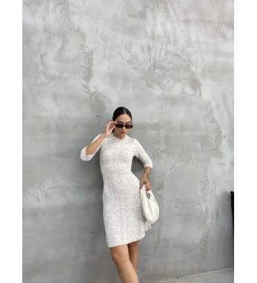 218882 EKRU ELBİSE T...