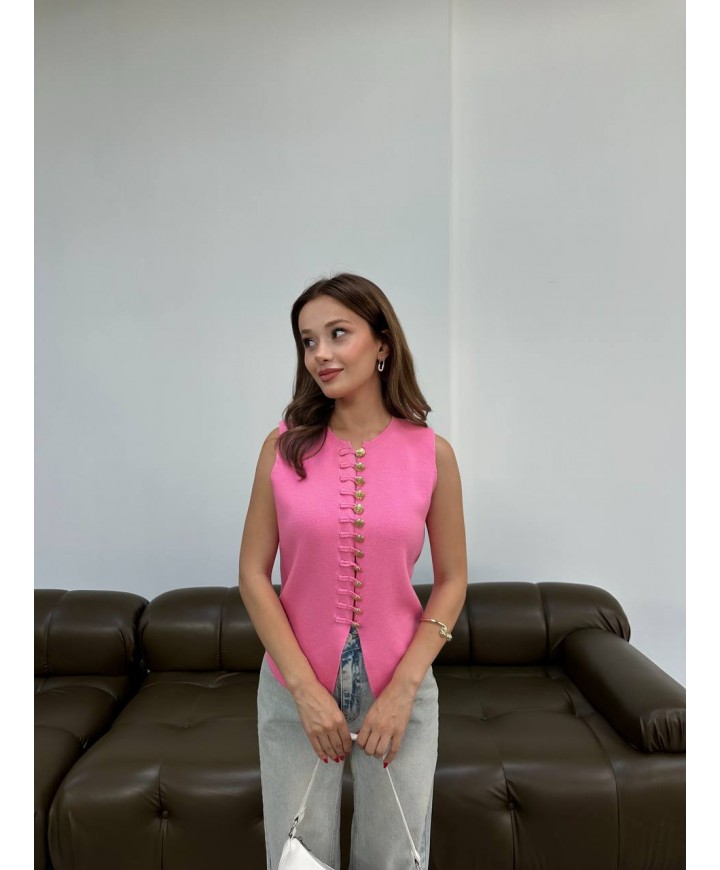 219000 PEMBE KAZAK TRİKO