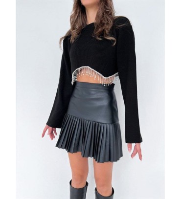 219041 SİYAH ETEK DE...