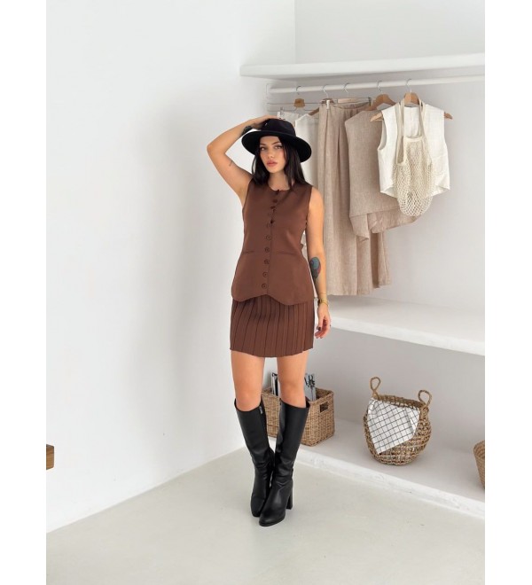 219046 KAHVE TAKIM TRİKO