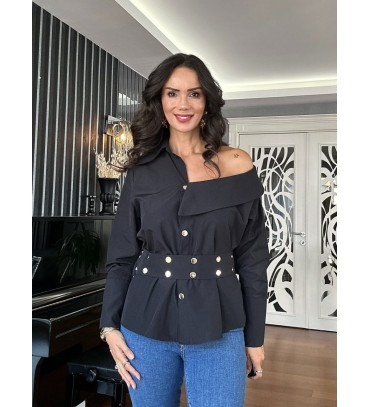 219052 SİYAH GÖMLEK...