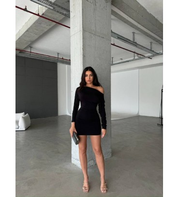 219102 SİYAH ELBİSE...