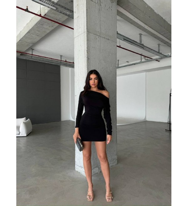 219102 SİYAH ELBİSE