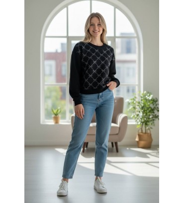 219173 SİYAH SWEAT 3...