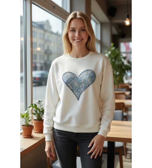 219174 BEJ SWEAT 3 İPLİK