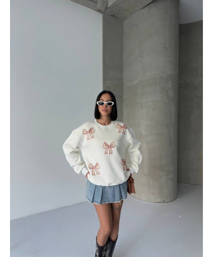 219176 EKRU SWEAT 3 İPLİK