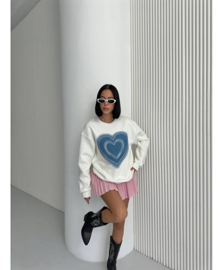 219177 EKRU SWEAT 3 İPLİK