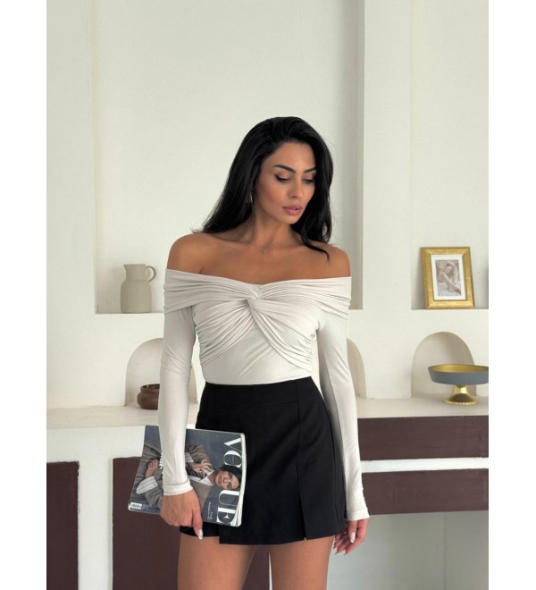 219201 Ecru BLOUSE