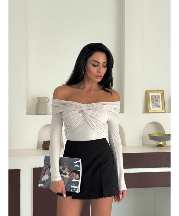 219201 Ecru BLOUSE