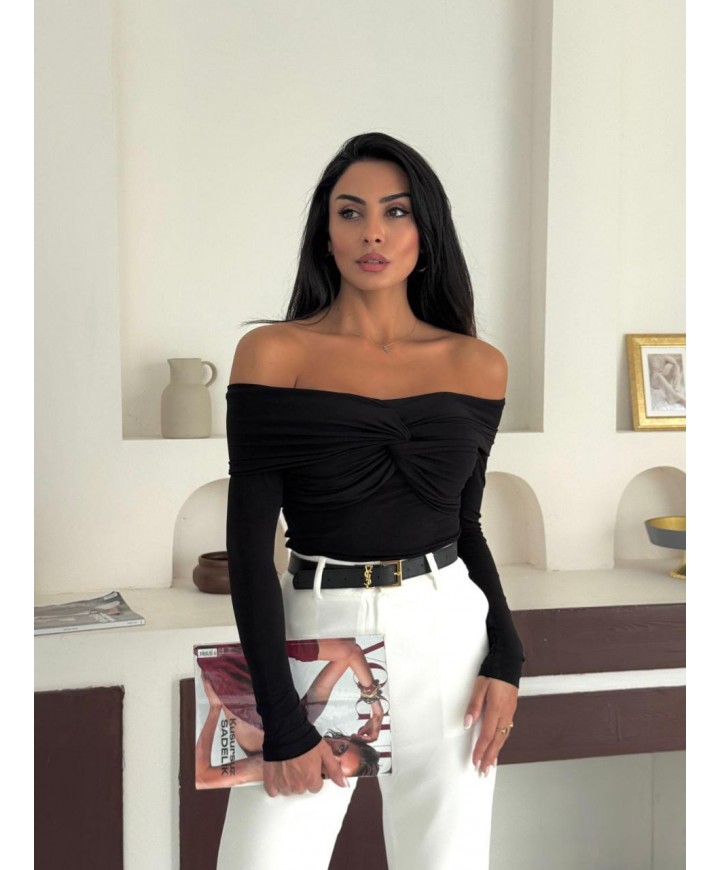 219205 BLACK BLOUSE