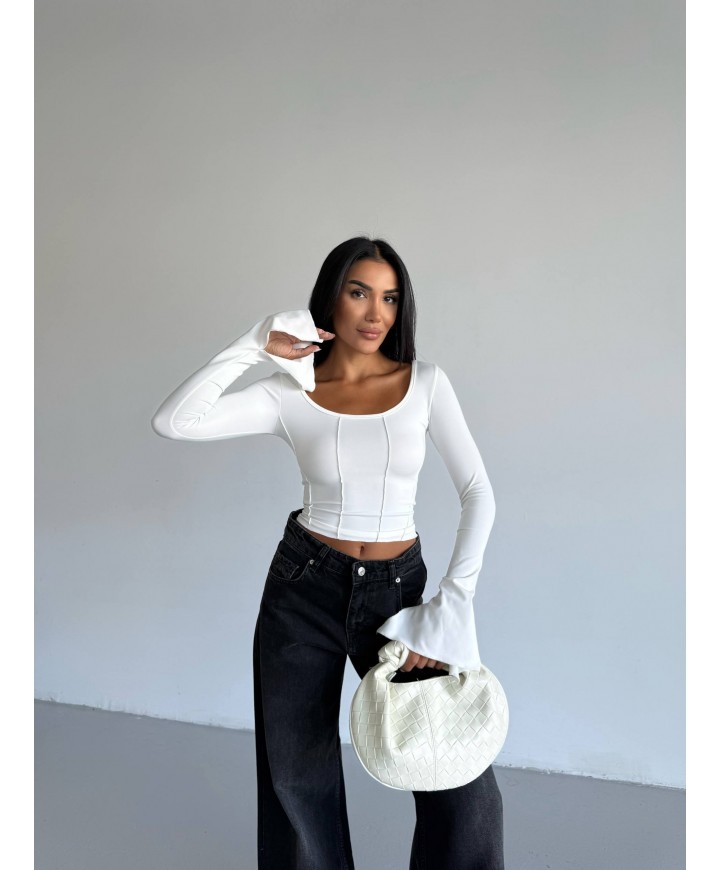 219238 WHITE BLOUSE Diver