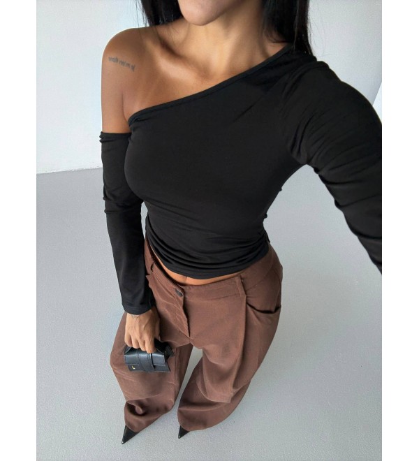 219249 BLACK BLOUSE 