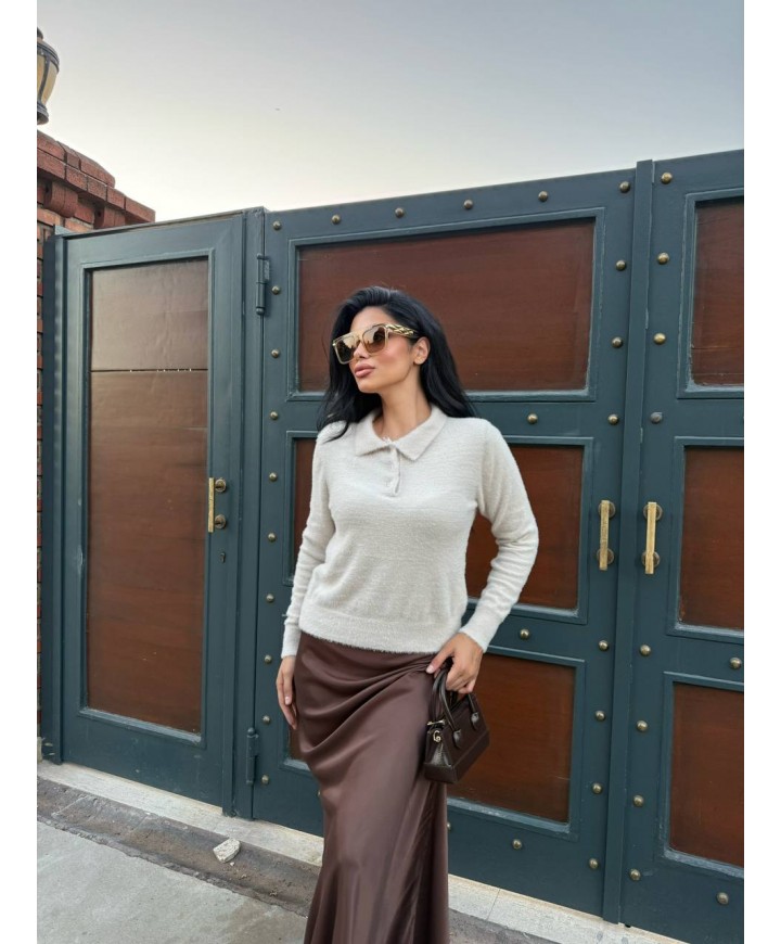 219284 BEYAZ KAZAK TRİKO