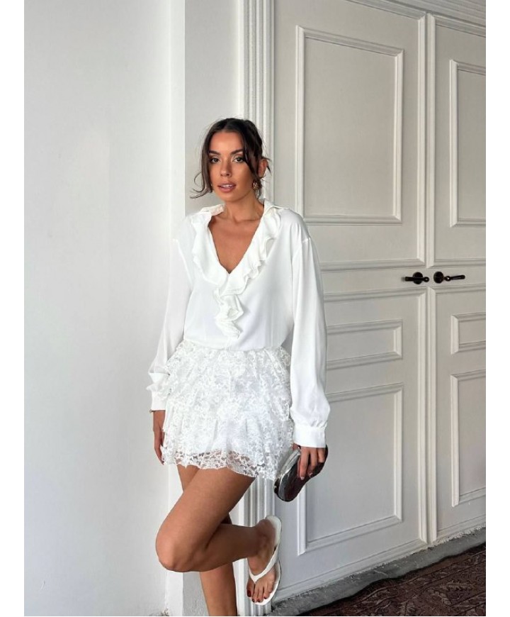 219304 EKRU ELBİSE JESİCA KUMAŞ