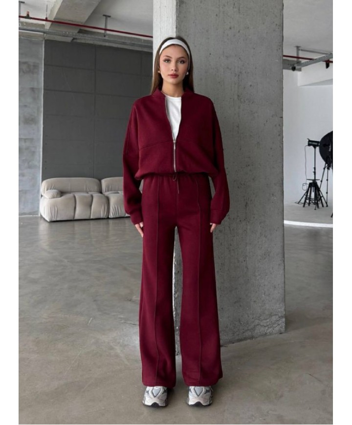 219366 BORDO EŞOFMAN TAKIM ŞARDONLU KUMAŞ