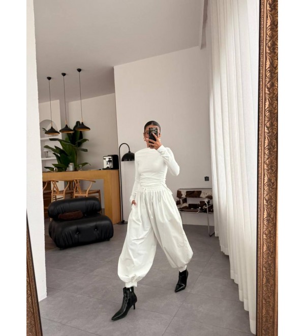 219395 Plaid TROUSERS POPLIN