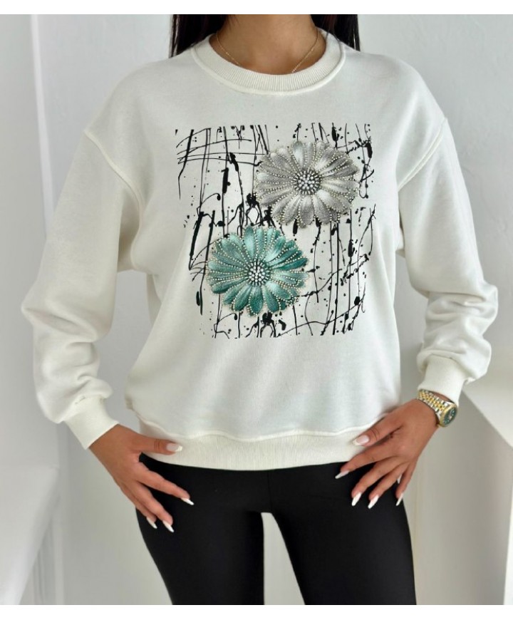 219408 EKRU SWEAT MODAL KUMAŞ