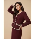 219430 BORDO ABİYE TAKIM