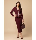 219430 BORDO ABİYE TAKIM