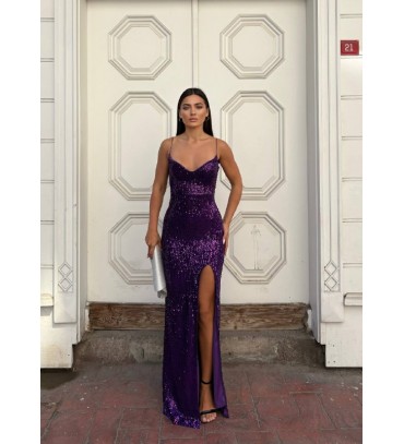 219459 MOR ELBİSE KA...