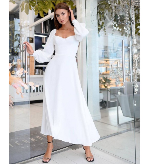 219466 EKRU ELBİSE
