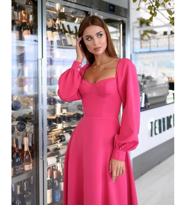 219467 PEMBE ELBİSE