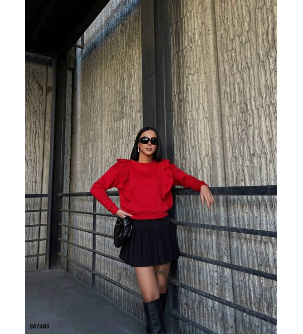 219500 KIRMIZI SWEAT 3 İPLİK