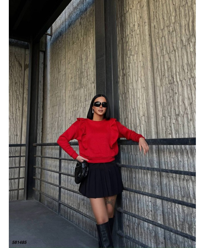 219500 KIRMIZI SWEAT 3 İPLİK