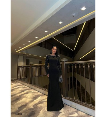 219501 SİYAH ABİYE S...