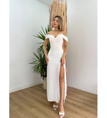 219536 EKRU ELBİSE...