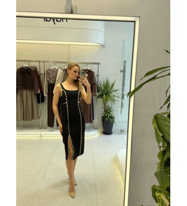 219633 SİYAH ELBİSE...