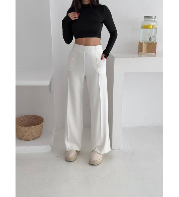 219710 WHITE TROUSERS