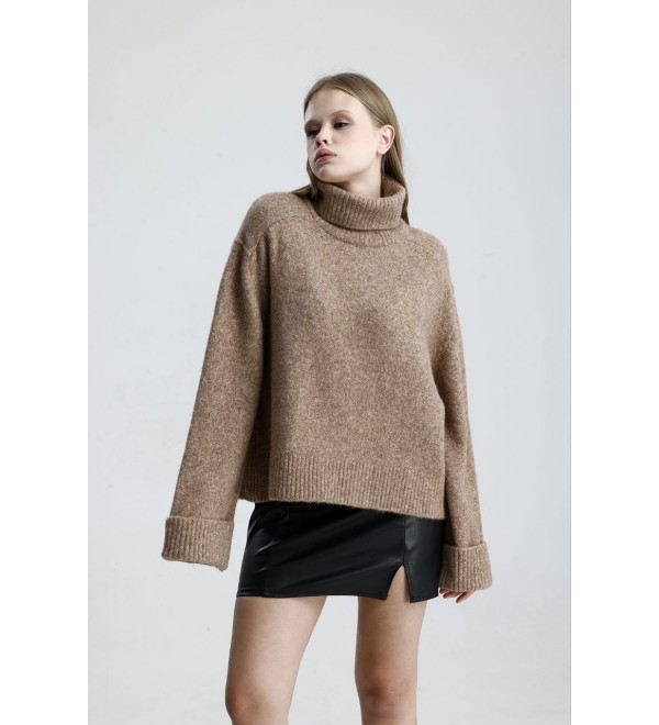 219733 MINK JUMPER KNITWEAR