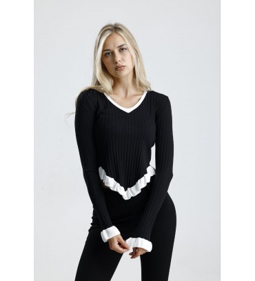 219748 SİYAH KAZAK T...