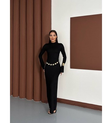 219776 SİYAH ELBİSE...