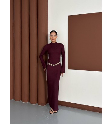 219779 BORDO ELBİSE...