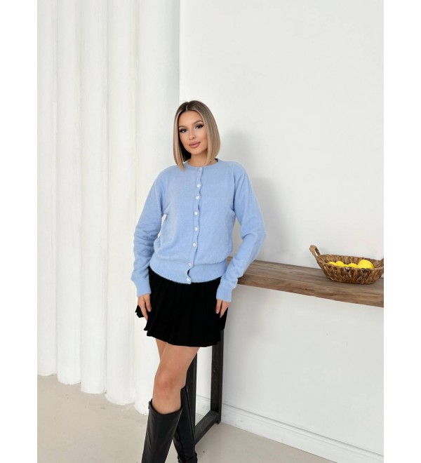 219791 BLUE CARDIGAN KNITWEAR