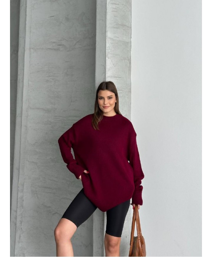 219888 BORDO KAZAK TRİKO