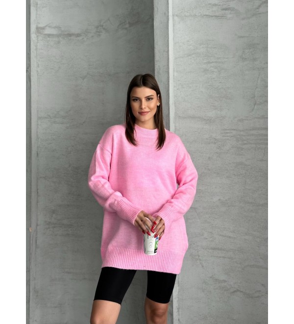 219889 PEMBE KAZAK TRİKO