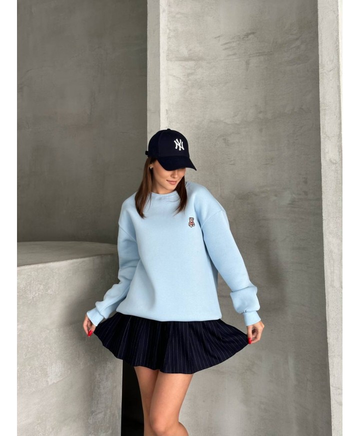 219895 MAVİ SWEAT 3 İPLİK