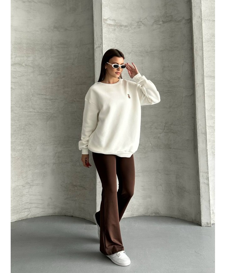 219896 BEYAZ SWEAT 3 İPLİK