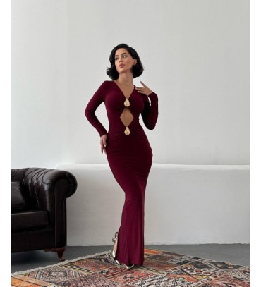 219952 BORDO ELBİSE...