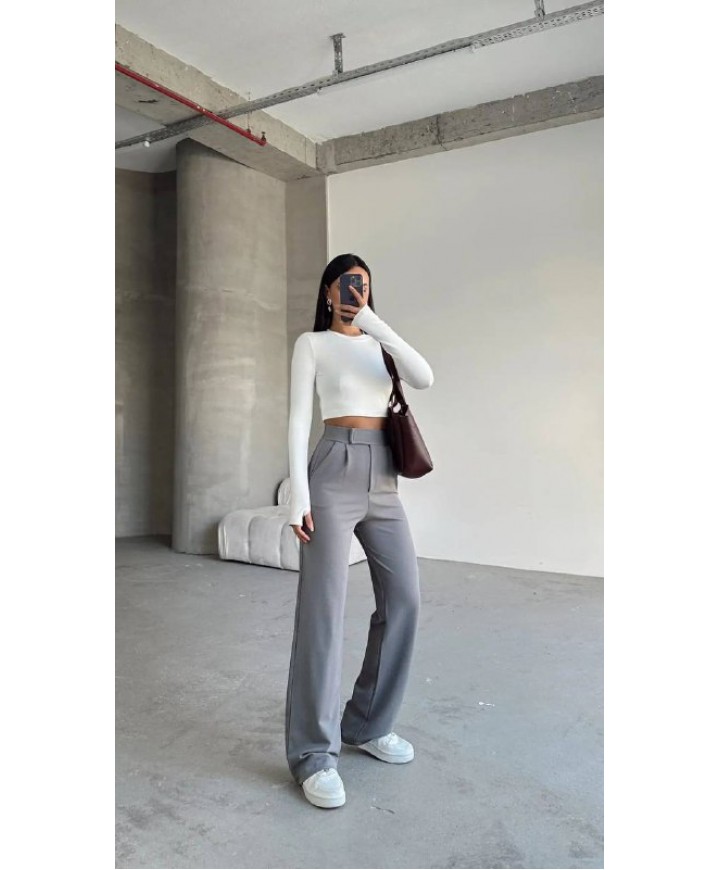 219971 GRİ PANTOLON ZARA MODEL
