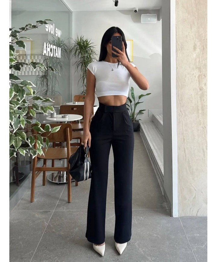 219972 SİYAH PANTOLON ZARA MODEL