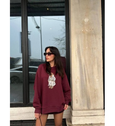 219999 BORDO SWEAT...